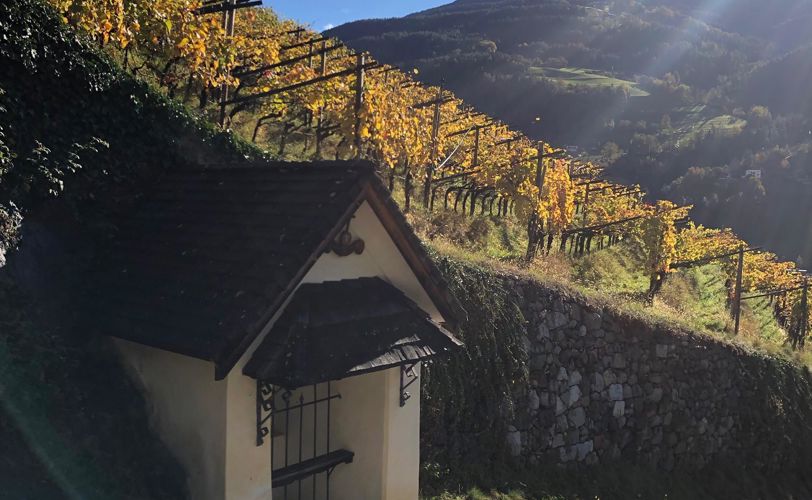 Der Kreuzweg im Herbst
